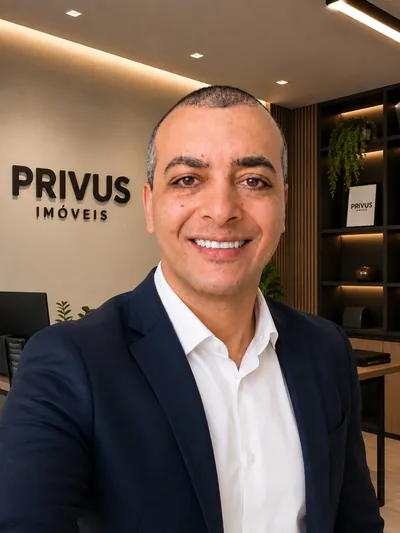 Bruno Fernandes Pereira, corretor da Privus Imóveis